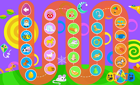screenshot from The Eggles activities
