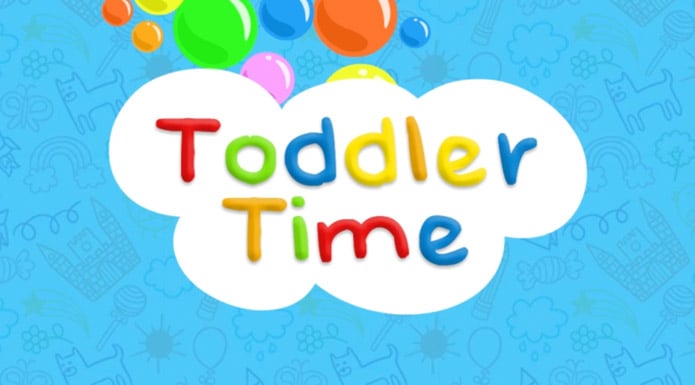 screenshot from Toddler Time video